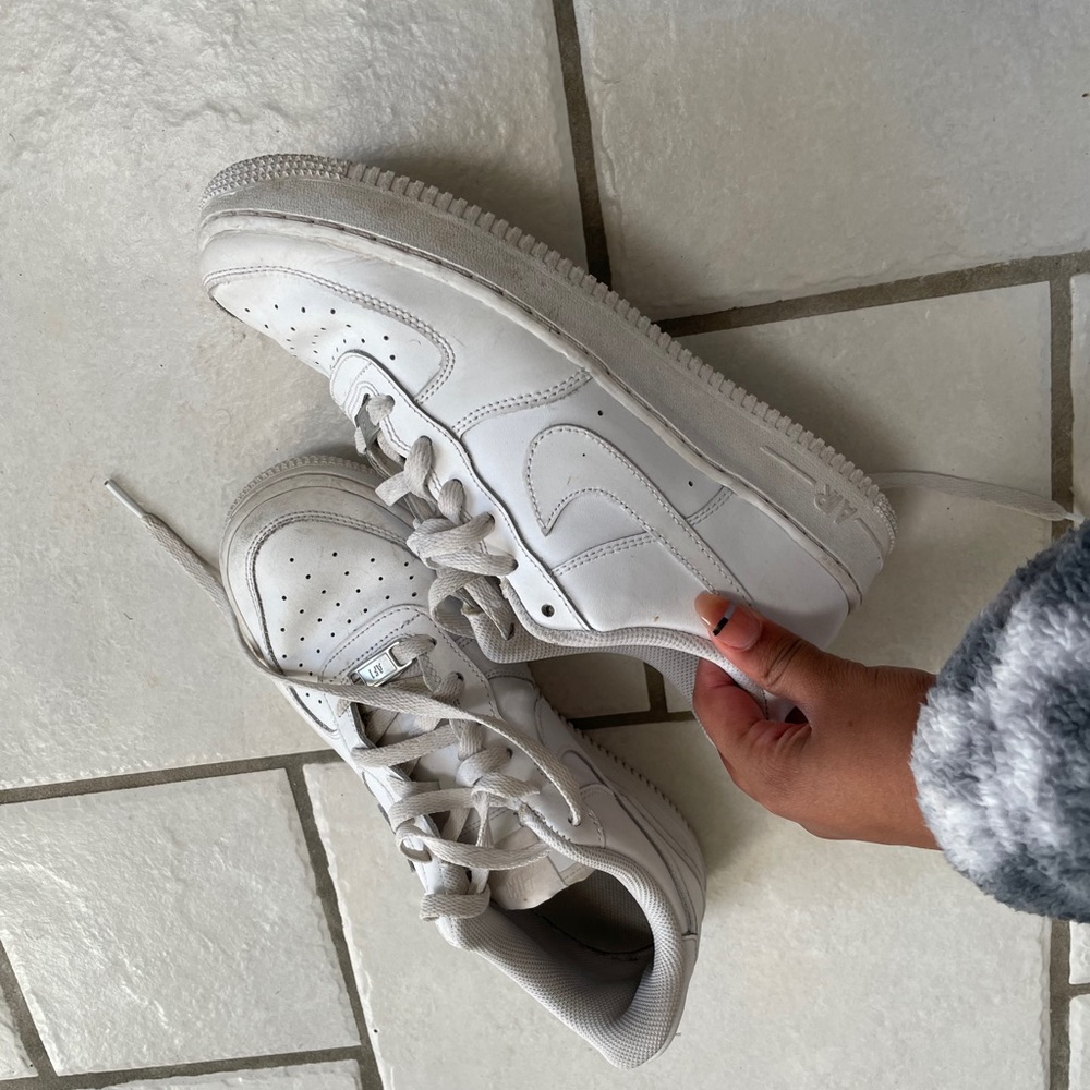 White Nike air forces